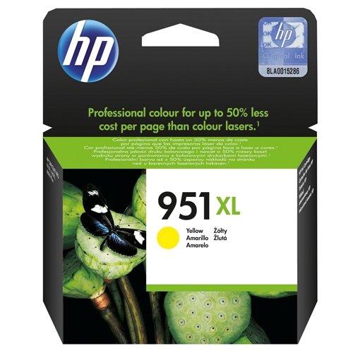 HP Bl�kpatron 951XL Gul (CN048AE)
